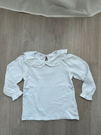 T-shirt à col Zara