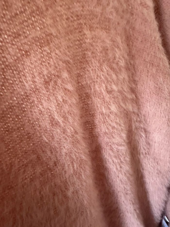 Gilet long rose pale - photo numéro 5