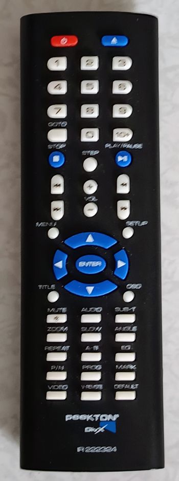 ★ PEEKTON IR222324 DIVX télécommande officielle original constructeur