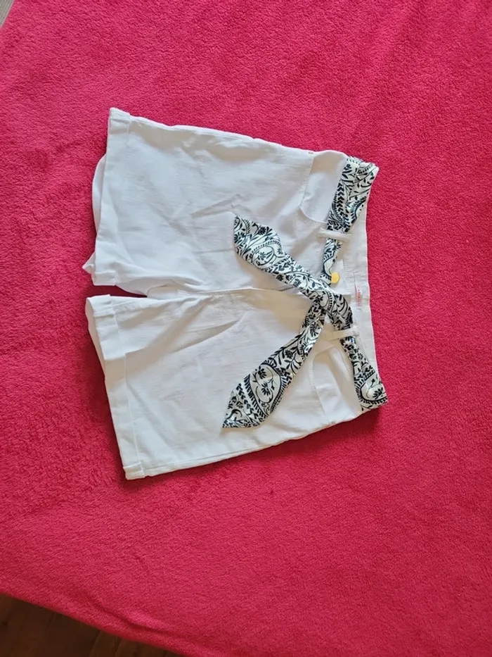 Short blanc femme - photo numéro 2