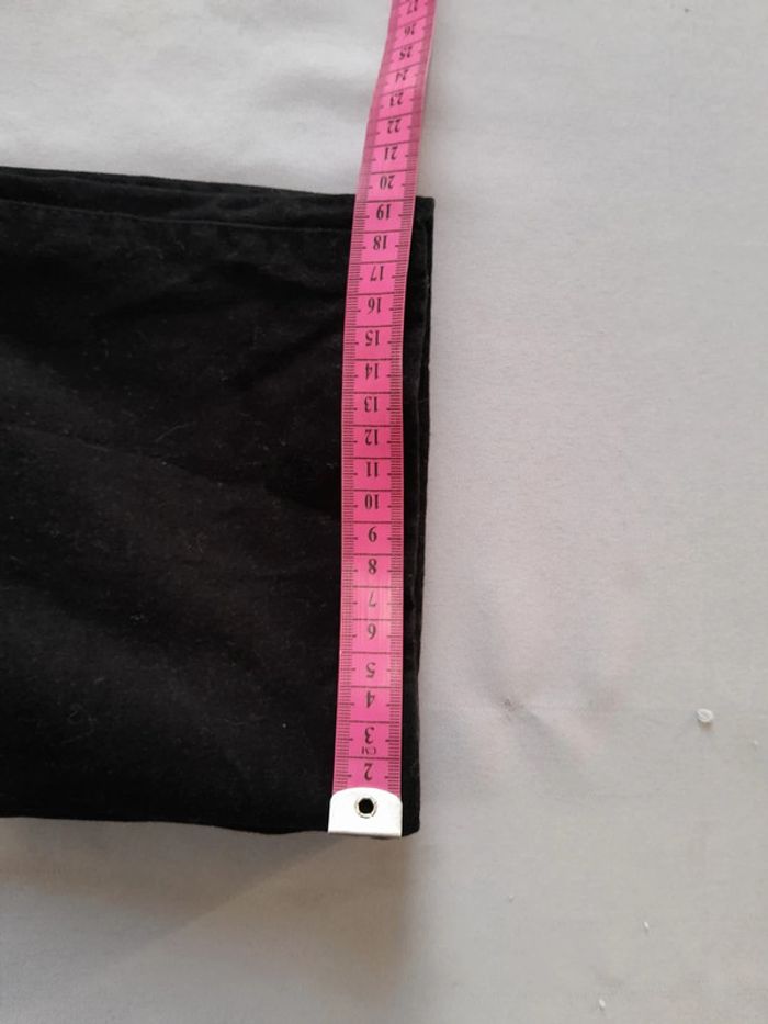 Pantalon droit scottage effet cuir de veau en coton taille 44 - photo numéro 12