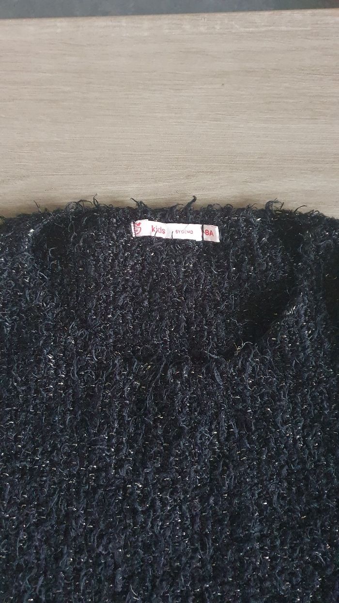 Pull pailleté noir - photo numéro 2