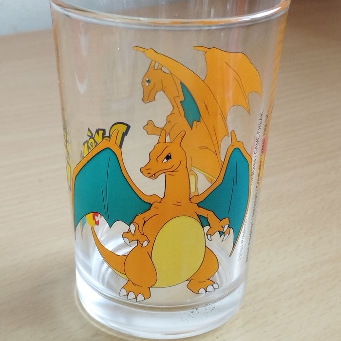 Verre à moutarde collection Pokémon Dracaufeu - photo numéro 2