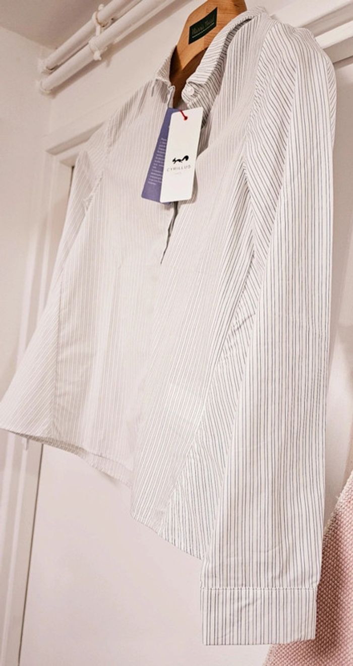 Chemise Trapèze Blouse 100% coton Cyrillus Taille 10ans