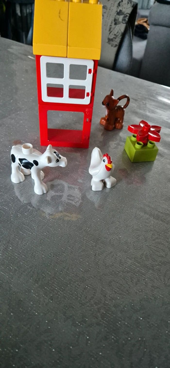 Poulailler et animaux lego duplo