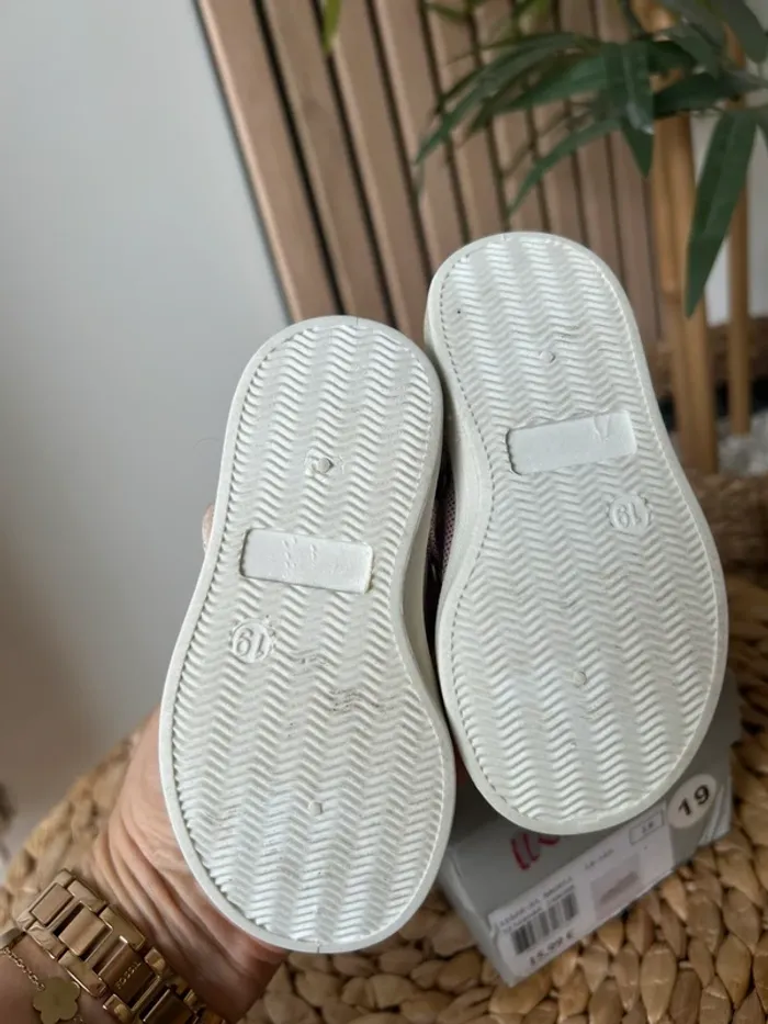 Ballerines roses pailletées taille 19 - photo numéro 3