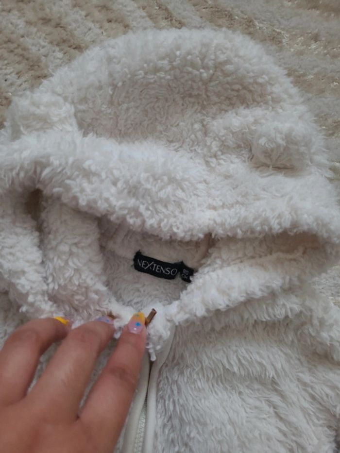 Veste bébé fille fourrure - photo numéro 3