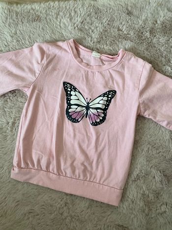 Pull motif papillon