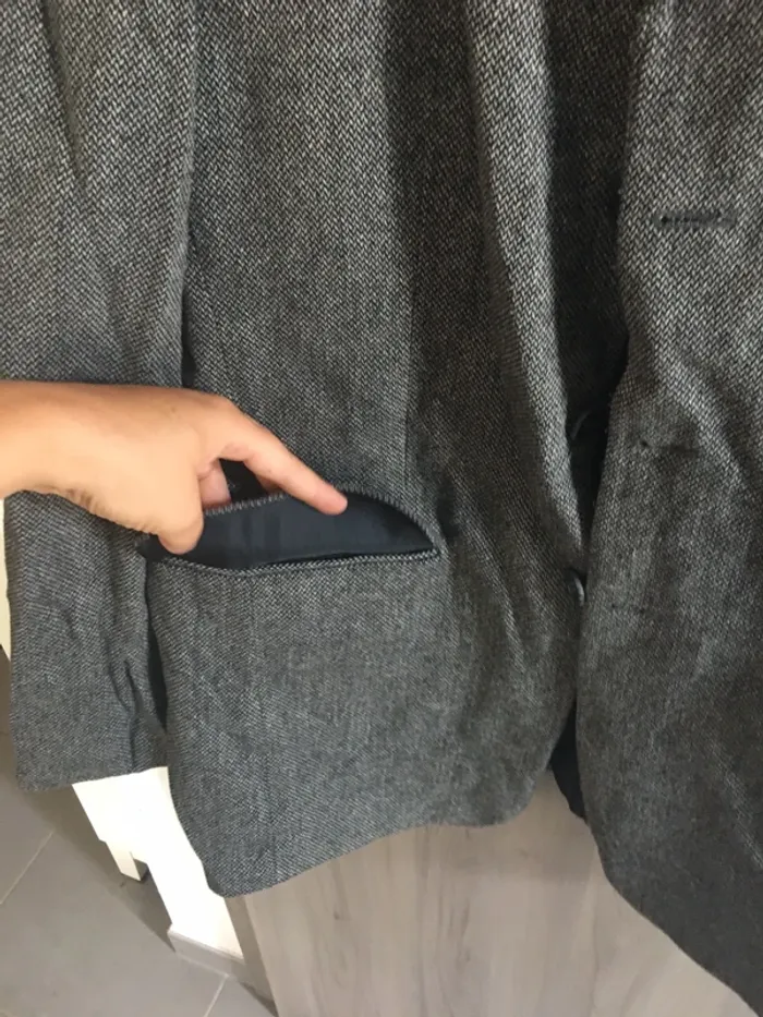 Veste costard grise Laurent Cerrer T.52/L - photo numéro 9