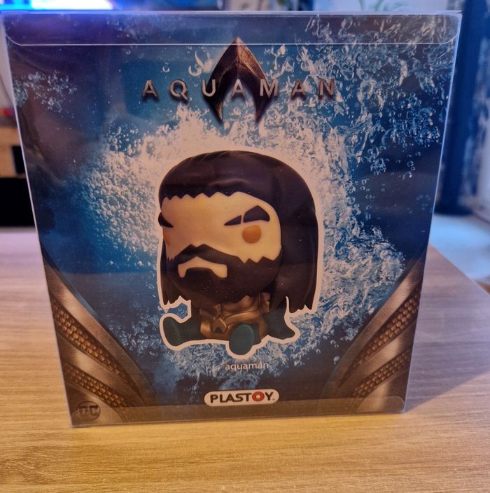 Figurine / tirelire , Aquaman , DC universe , Plastoy - photo numéro 6