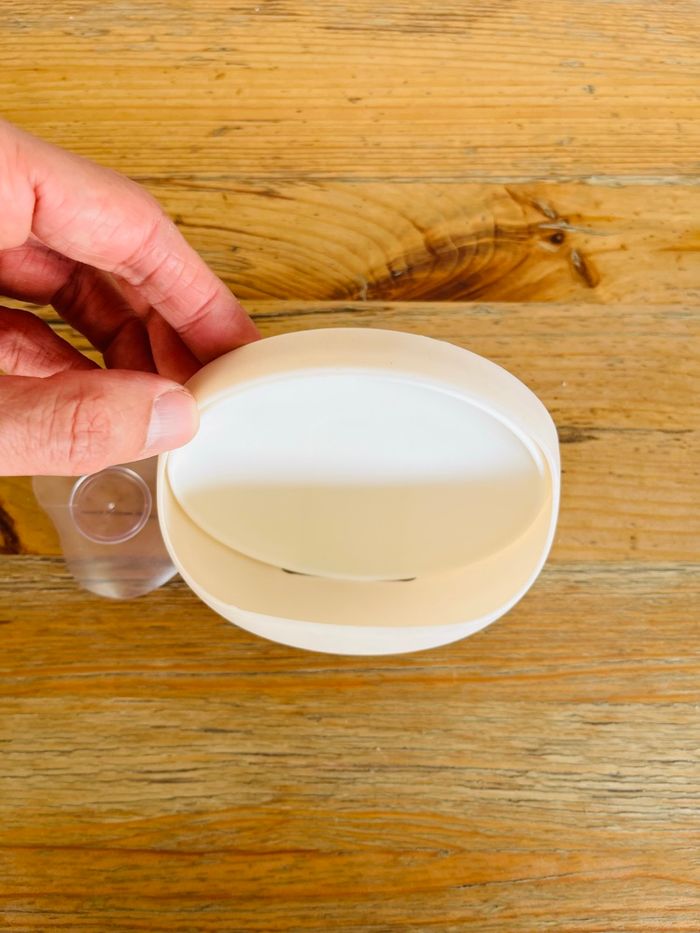 Porte-savon blanc crème - photo numéro 4