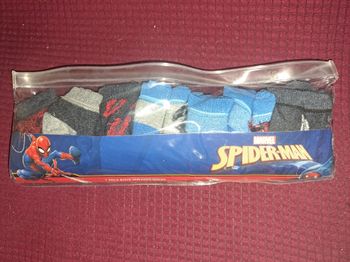 7 socquettes "spider-man"