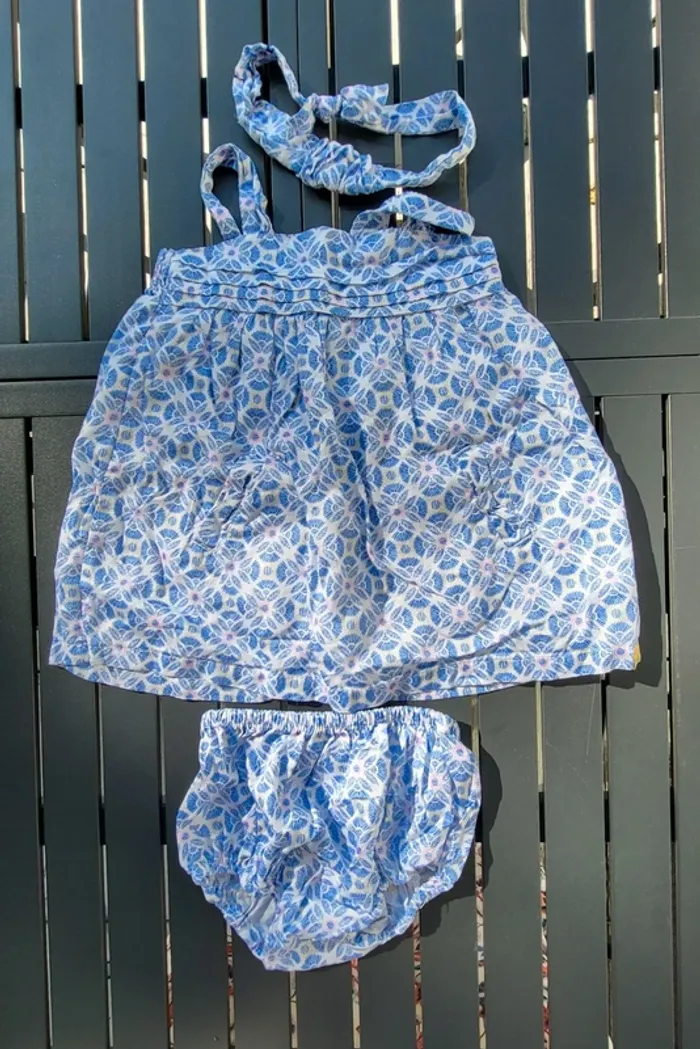 Ensemble robe, bloomer et bandeau Sergent Major