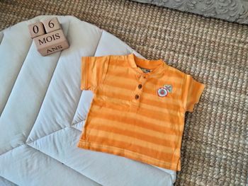 Tee-shirt orange