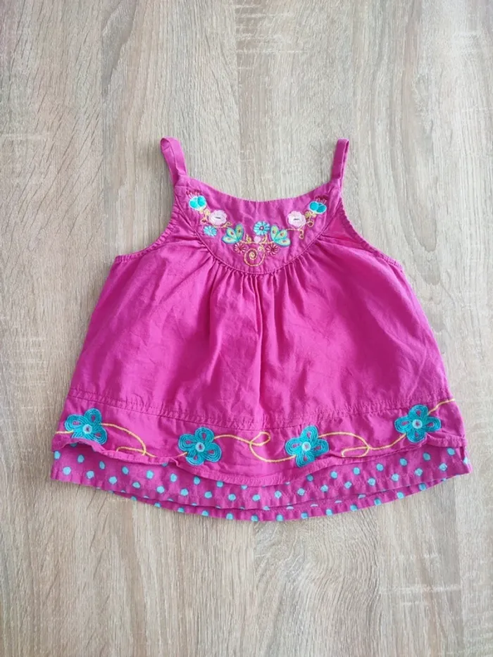 Top à bretelles 18 mois