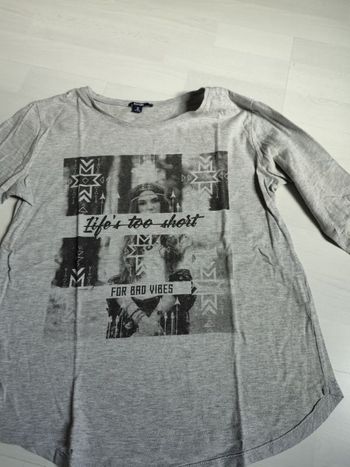 Tee shirt manches trois-quarts