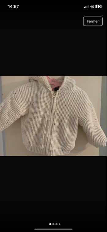 Veste chaud en laine