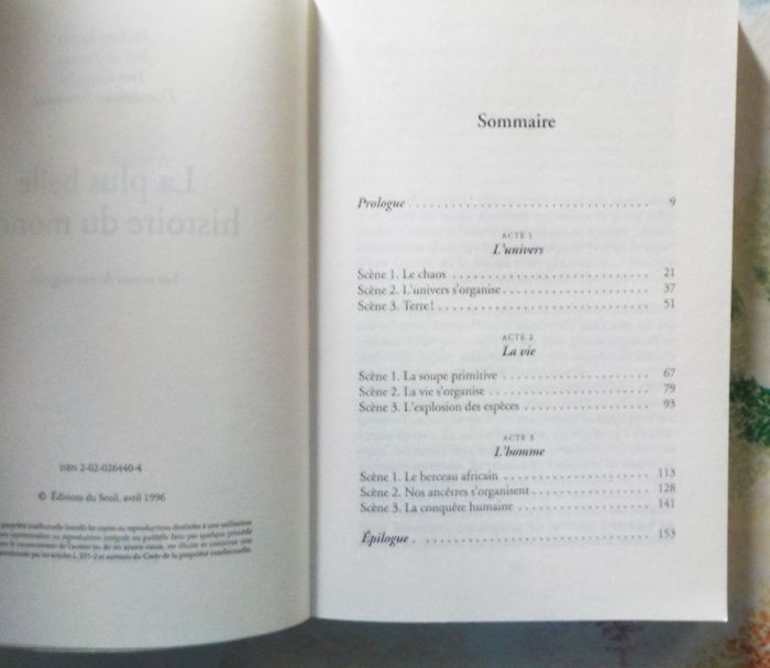 LA PLUS BELLE HISTOIRE DU MONDE Les secrets de nos origines Ed. du Seuil - photo numéro 6