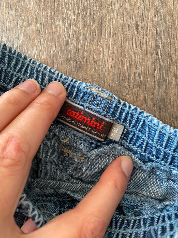 Short jeans catimini 18 mois - photo numéro 3
