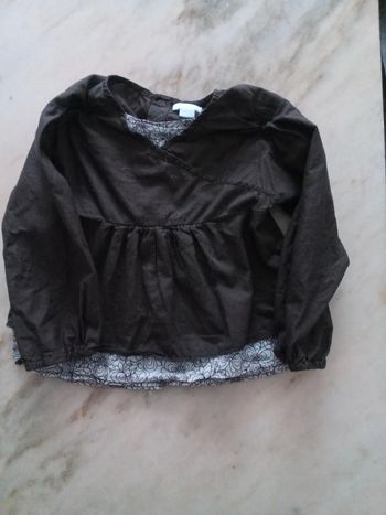 Tunique coloris chocolat obaïbi