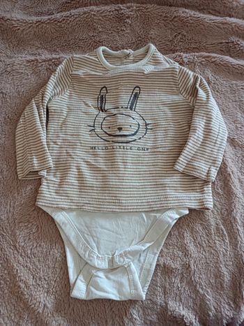 Body avec tee shirt intégrées