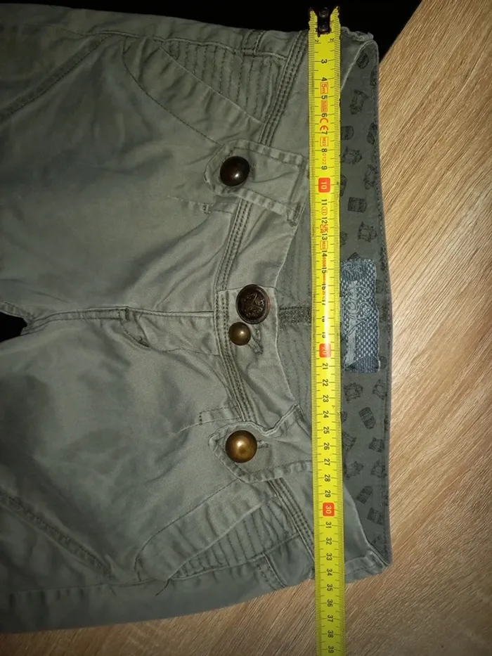 Pantalon fille kaki T.34 - photo numéro 9