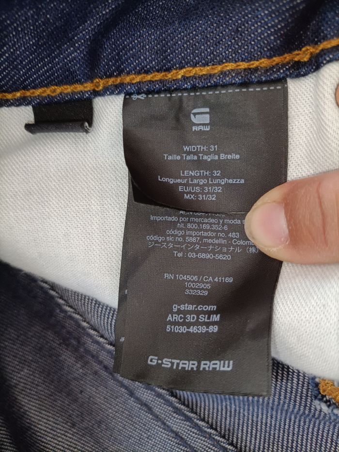 Jean G-Star w31 L32 - photo numéro 7