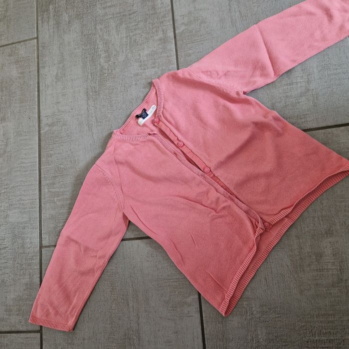 Gilet 36 mois kiabi rose