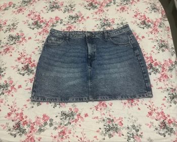 Mini jupe en jean taille 46