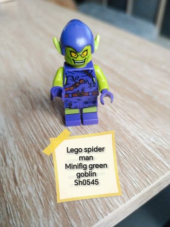 Lego spider man minifig green goblin sh0545