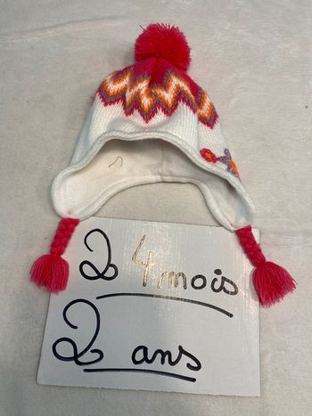 Très beau bonnet hiver 2 ans