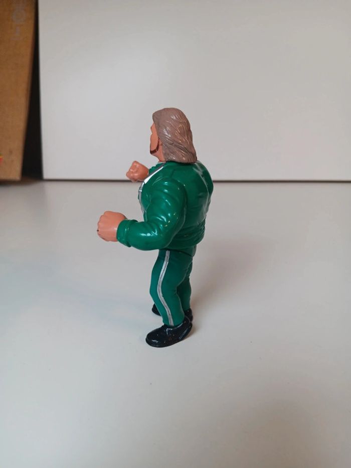 Figurine de catch WWF vintage ted dibiase million dollars man 1991 hasbro titan sport taille 12cm - photo numéro 4