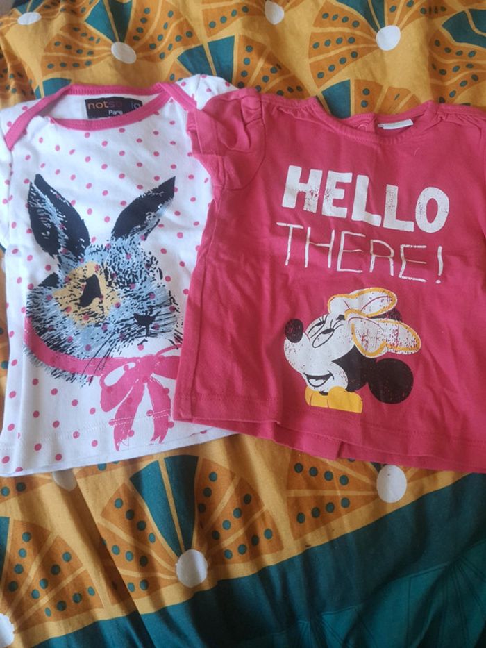 Lot tee shirt 6mois
