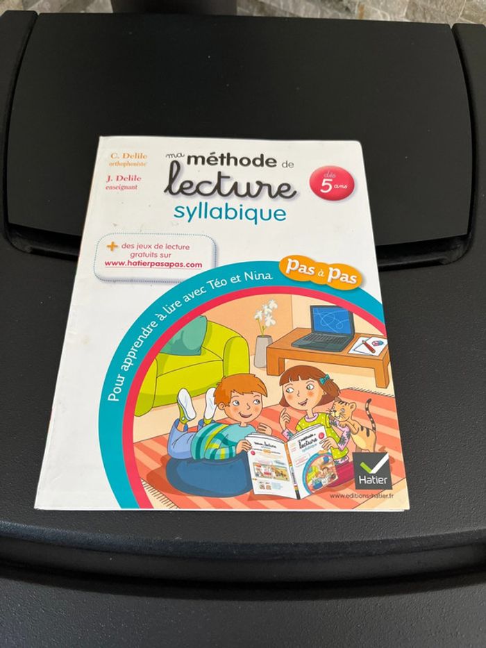 Livre ma méthode de lecture syllabique