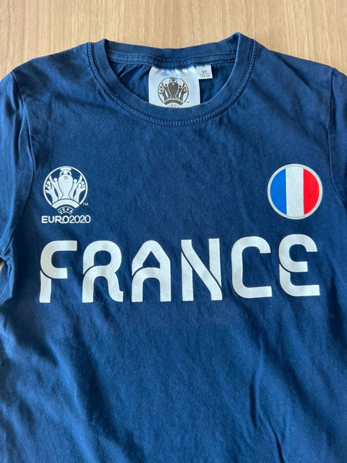 Tee shirt 6 ans France euro 2020 uefa - photo numéro 3