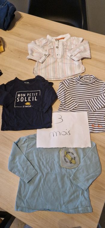 Lot 3 mois garçon