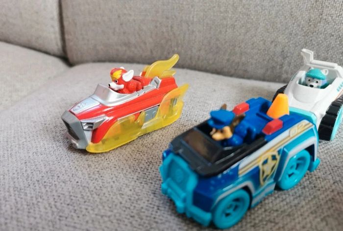 Lot de 7 véhicules figurines Paw patrol pat patrouille Nickelodeon - photo numéro 3