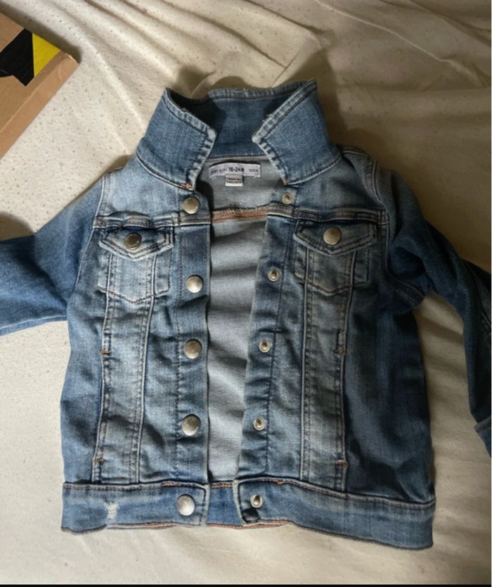 Veste jean bébé - photo numéro 2