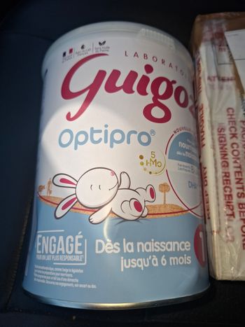 Lait Guigoz 1er âge 