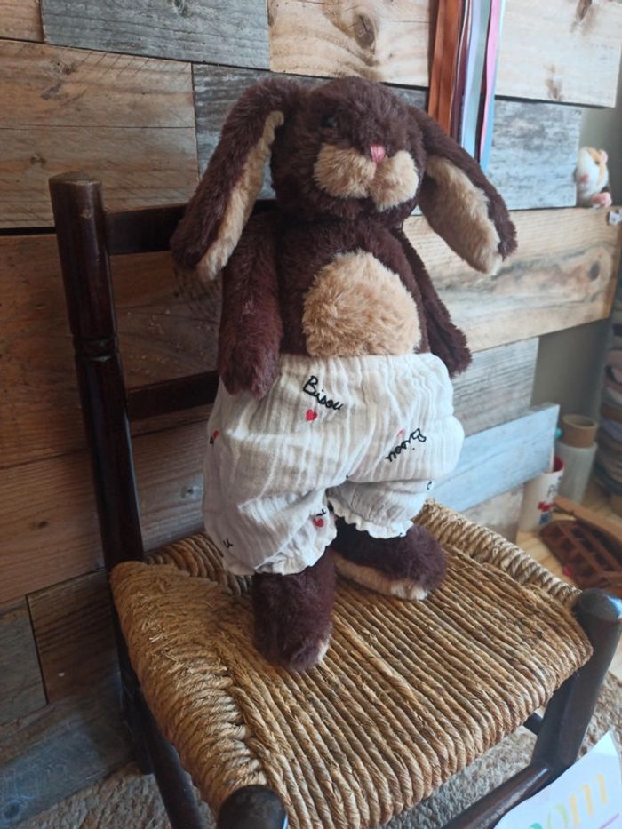 peluche lapin Mathilde Cabanes tbe - photo numéro 3
