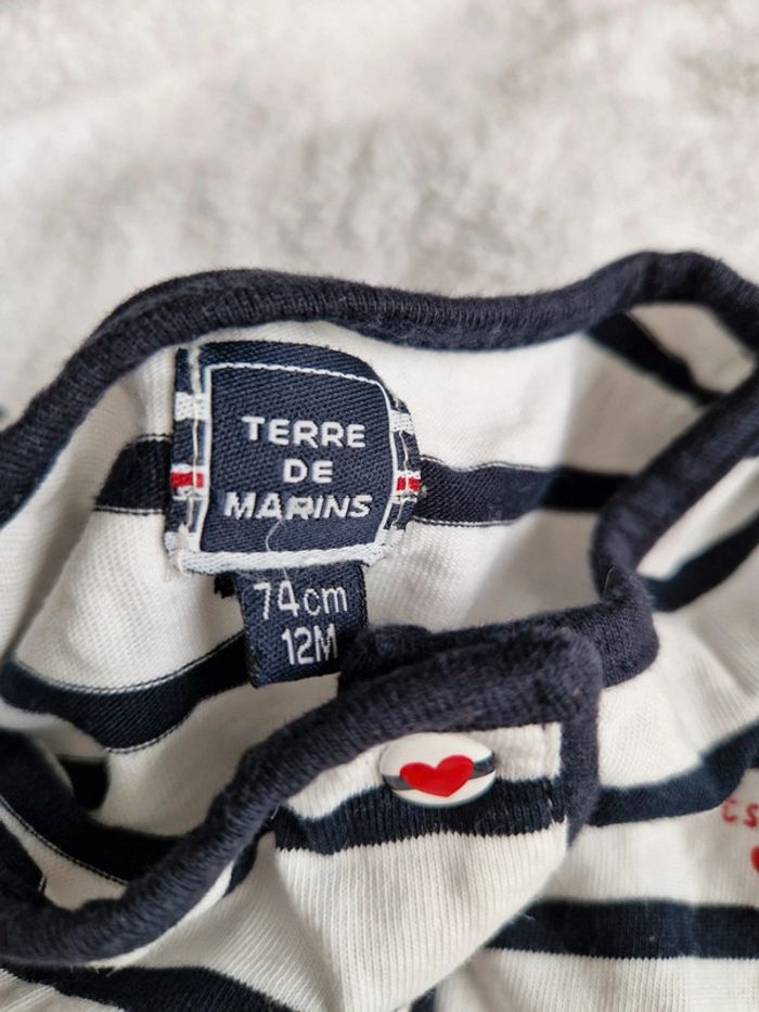 Ensemble robe et legging terre de Marins 12 mois - photo numéro 3