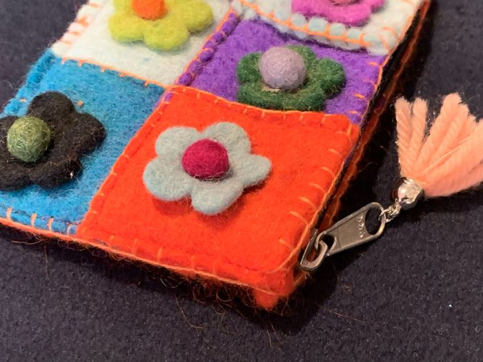 Pochette souvenir, trousse péruvienne ethnique - photo numéro 4