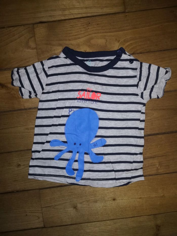 Tee shirt Tex Bio taille 9 mois 1€