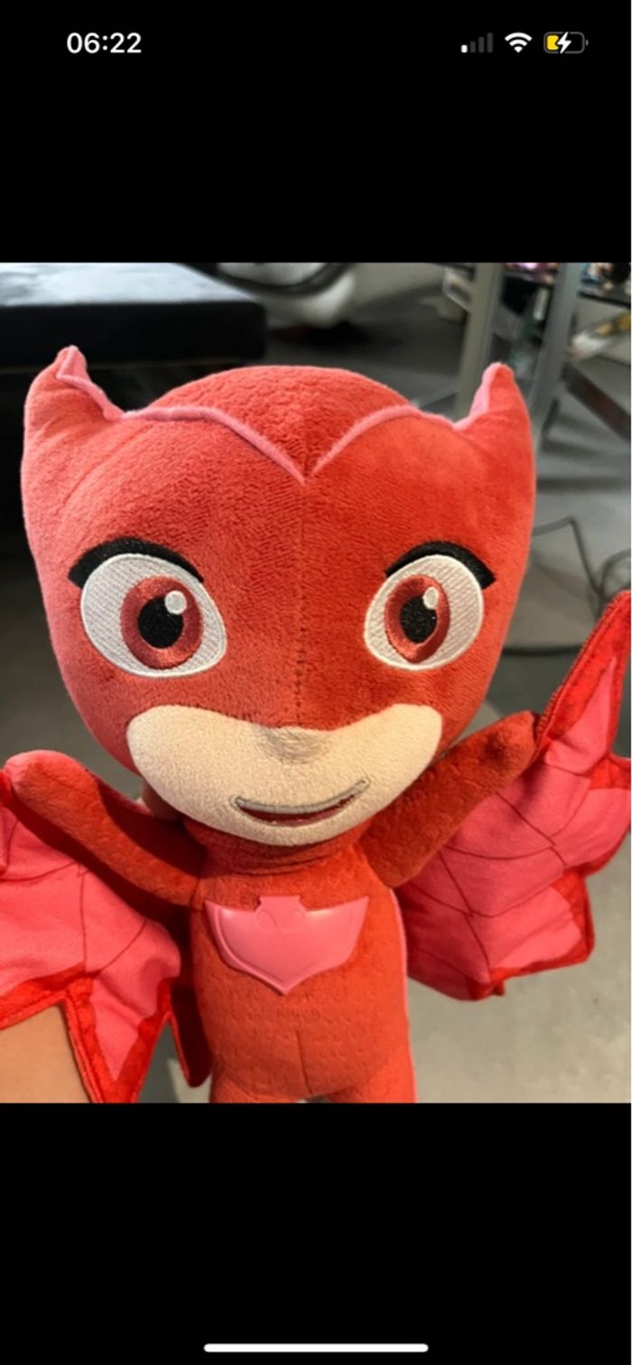 Pyjamasques peluche sonore et lumineuse Bibou - photo numéro 8