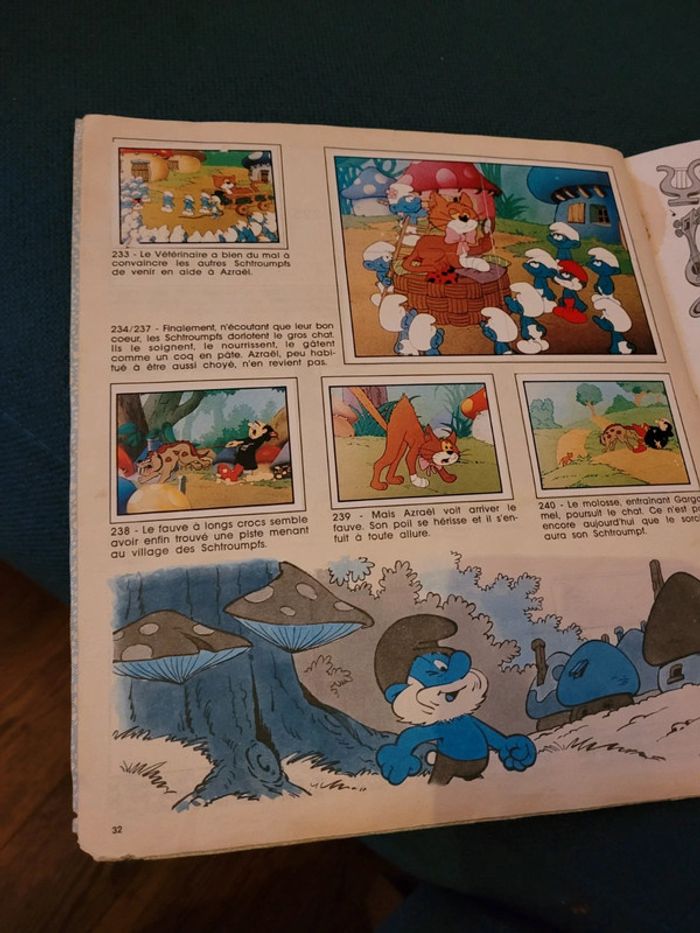 RARE Album Panini complet la Parade des Schtroumpfs Gargamel stickers autocollants collection - photo numéro 9