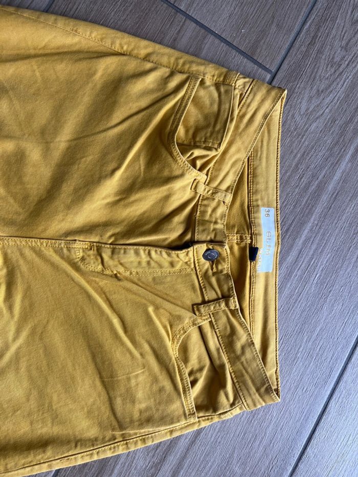 Jeans jaune - photo numéro 5