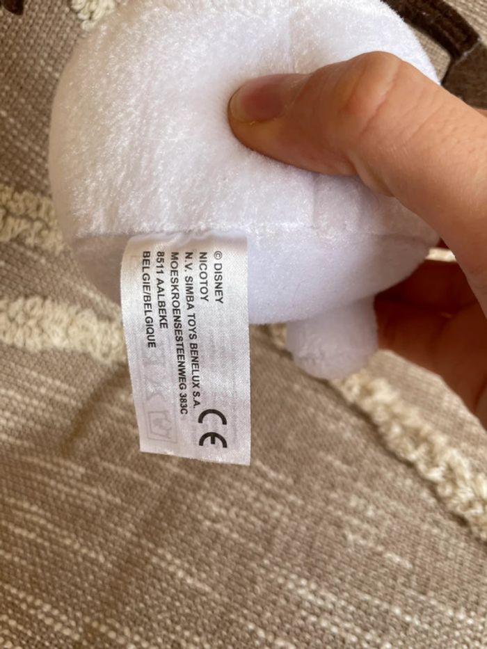 Peluche doudou 23cm Disney la reine des neiges olaf très bon état - photo numéro 4