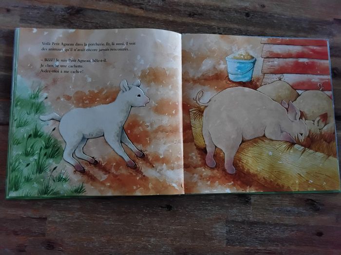 Livre à caresser Petit agneau - Gründ - photo numéro 2