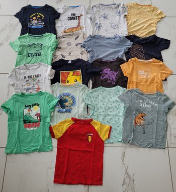 Lot de 17 Tee-shirt et 1 polo