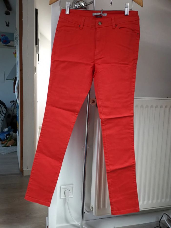 Jean orange neuf Somewhere femme T38